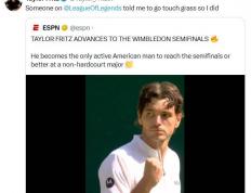 打野太菜被玩家喷？温网四(sì)强与LOL双修路