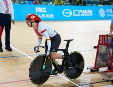 全运会丨场地自行车——女子250米计时赛资格赛赛况