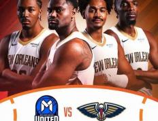 NBA季前赛：首秀(xiù)三分球6中1！NBA冠军后卫联手锡安