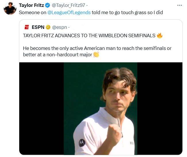 打野太菜被玩家喷？温网四(sì)强与LOL双修路